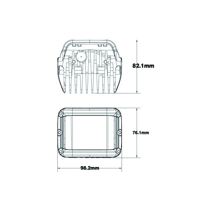 Cube LED lamp 90W 2szt lamp