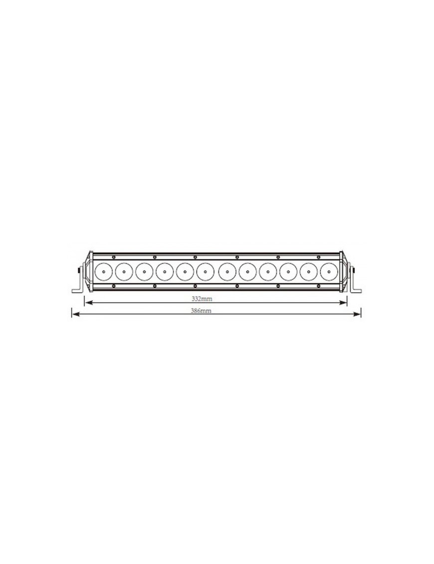 Panel LED 12x 5W Cree LED