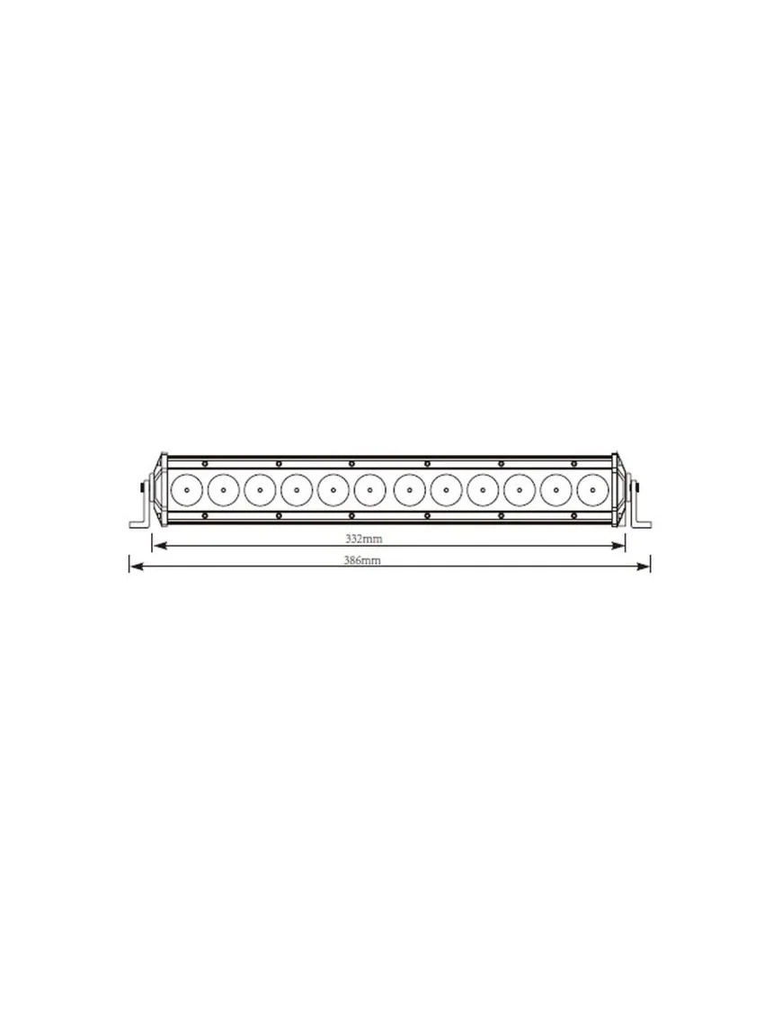 Panel LED 12x 5W Cree LED