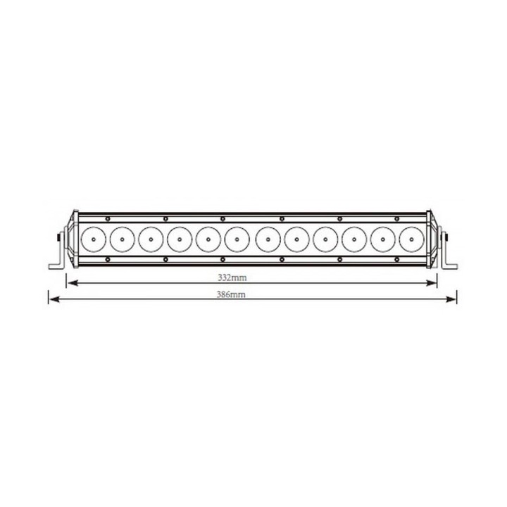 Panel LED 12x 5W Cree LED