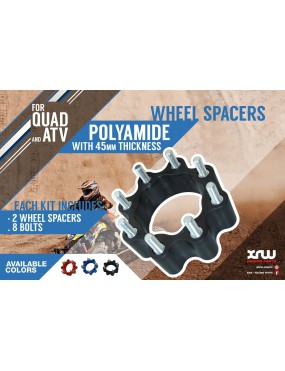 Dystanse 45mm 4/110 Poliamid Grizzly CF moto TGB Bruteforce Kingquad