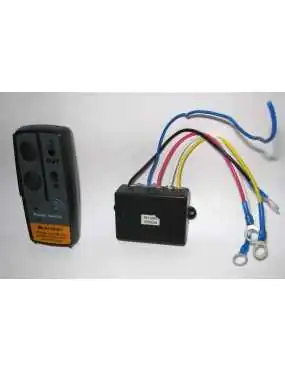 Wireless remote control for winch