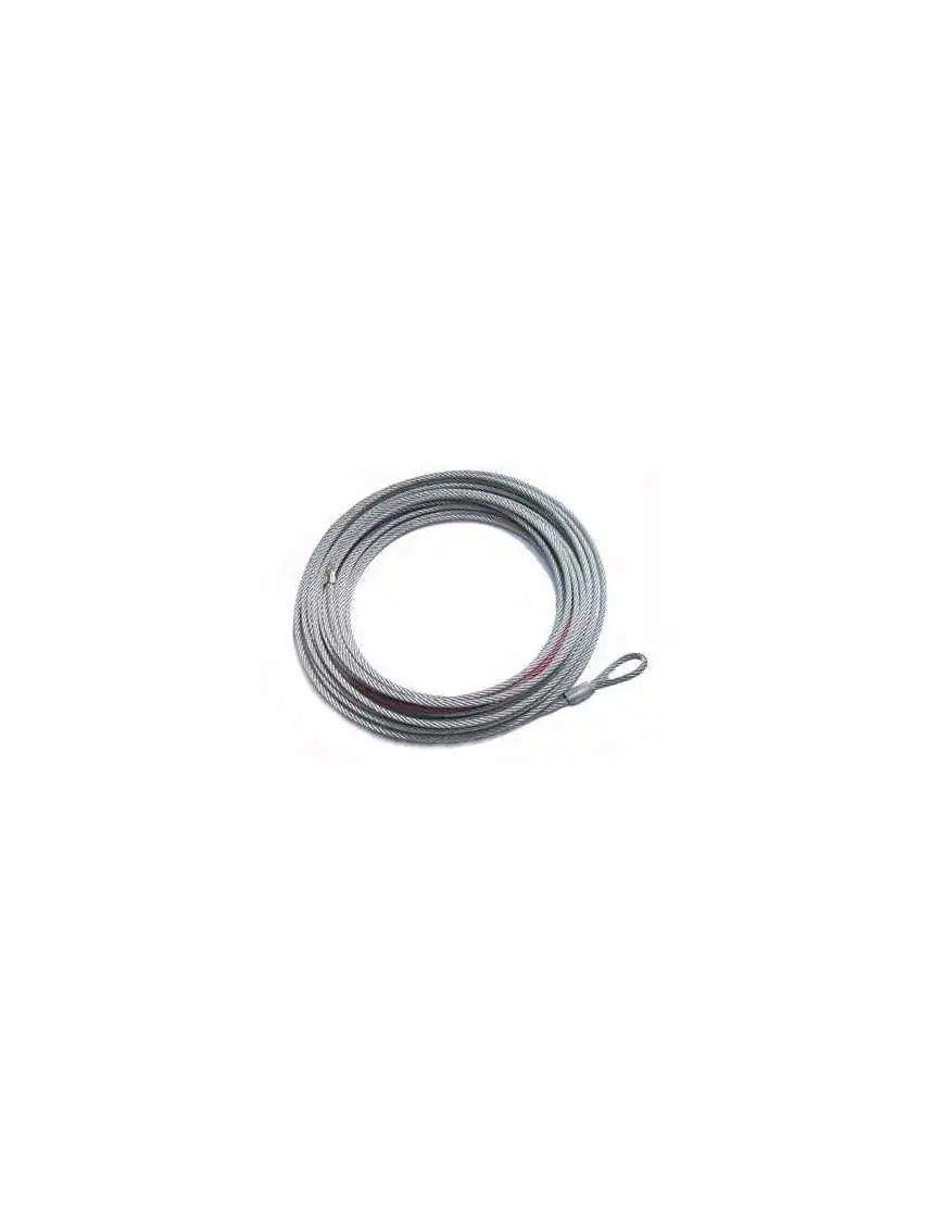 Steel cable for winch 5mm 15m