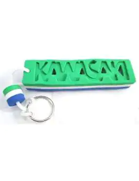 Foam keychain unsinkable...