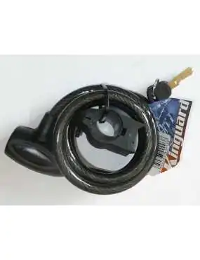 SECURITY CABLE LOCK FOR QUAD ATV MOTOR SCOOTER