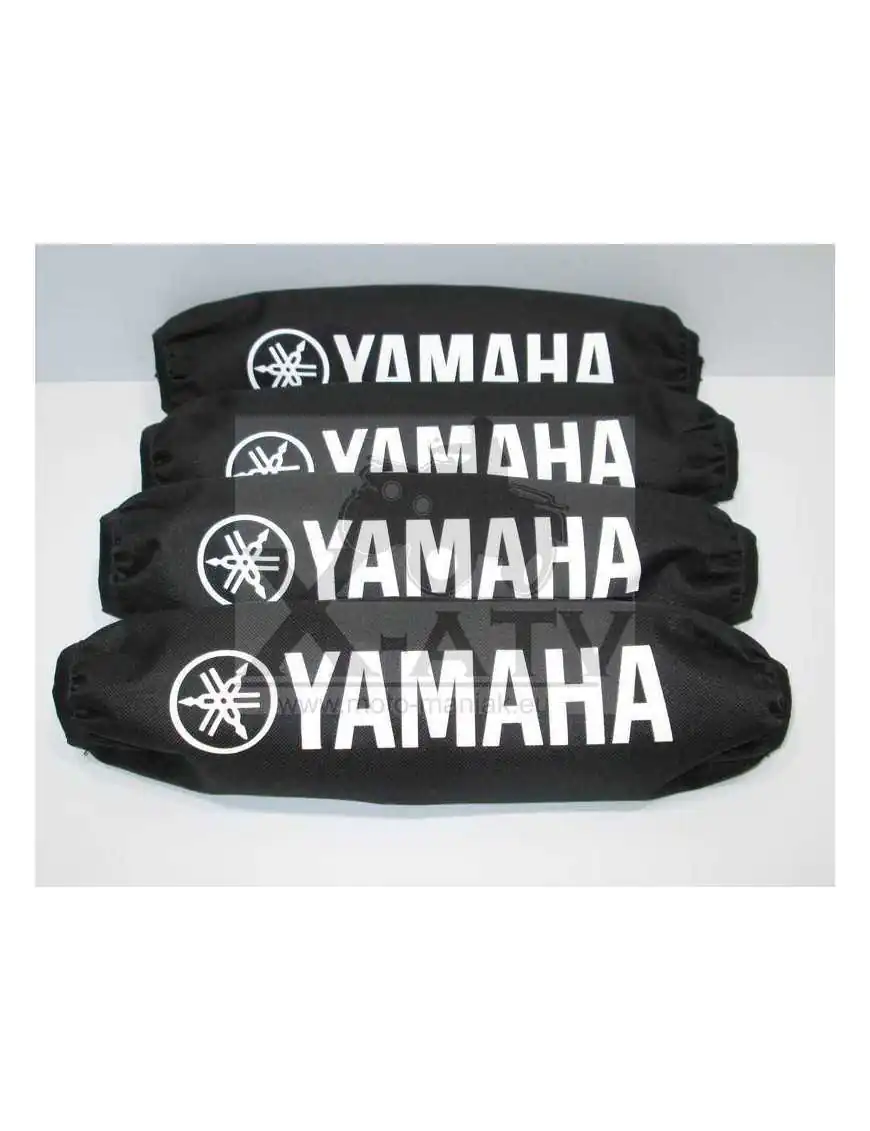 Shock Covers Yamaha Grizzly 450 550 660 700 BLACK