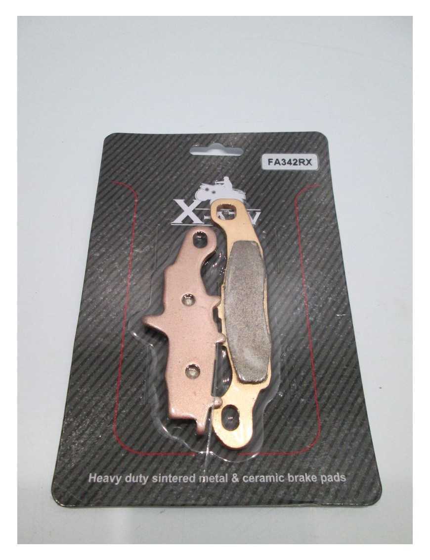 Brake pads Kawasaki KFV 650 KFX 700 front left side 43082-0077, DB2490, FA342R Brake pads Kawasaki KFV 650 KFX 700 front left side 43082-0077, DB2490, FA342R