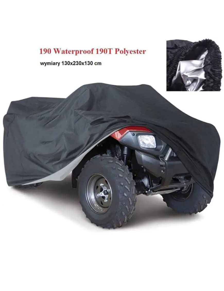 ATV Cover XXXL Black Silver HIT !!!