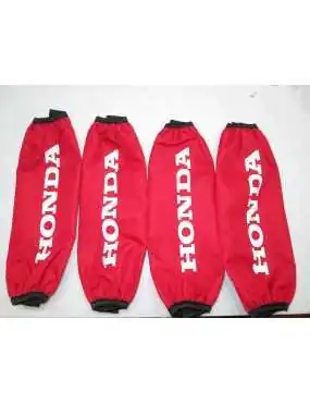 Shock Covers Red Honda...