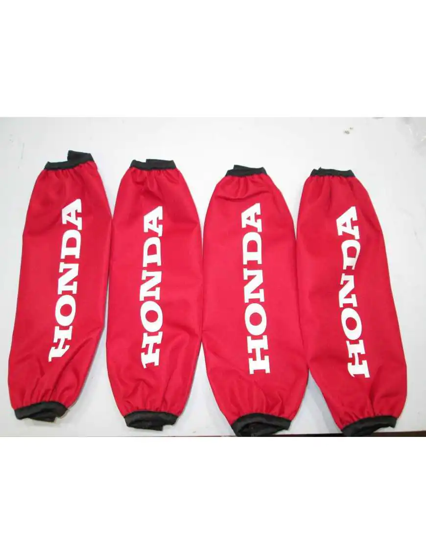 Shock Covers Red Honda Rincon Rubicon Fourtrax Rancher