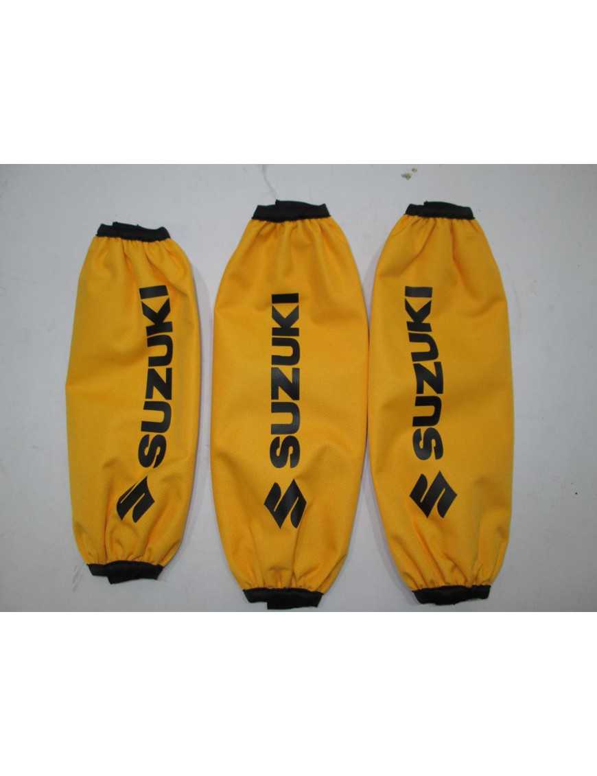Shock Covers Yellow Suzuki LTZ 400 LTR 450 Shock Covers Yellow Suzuki LTZ 400 LTR 450