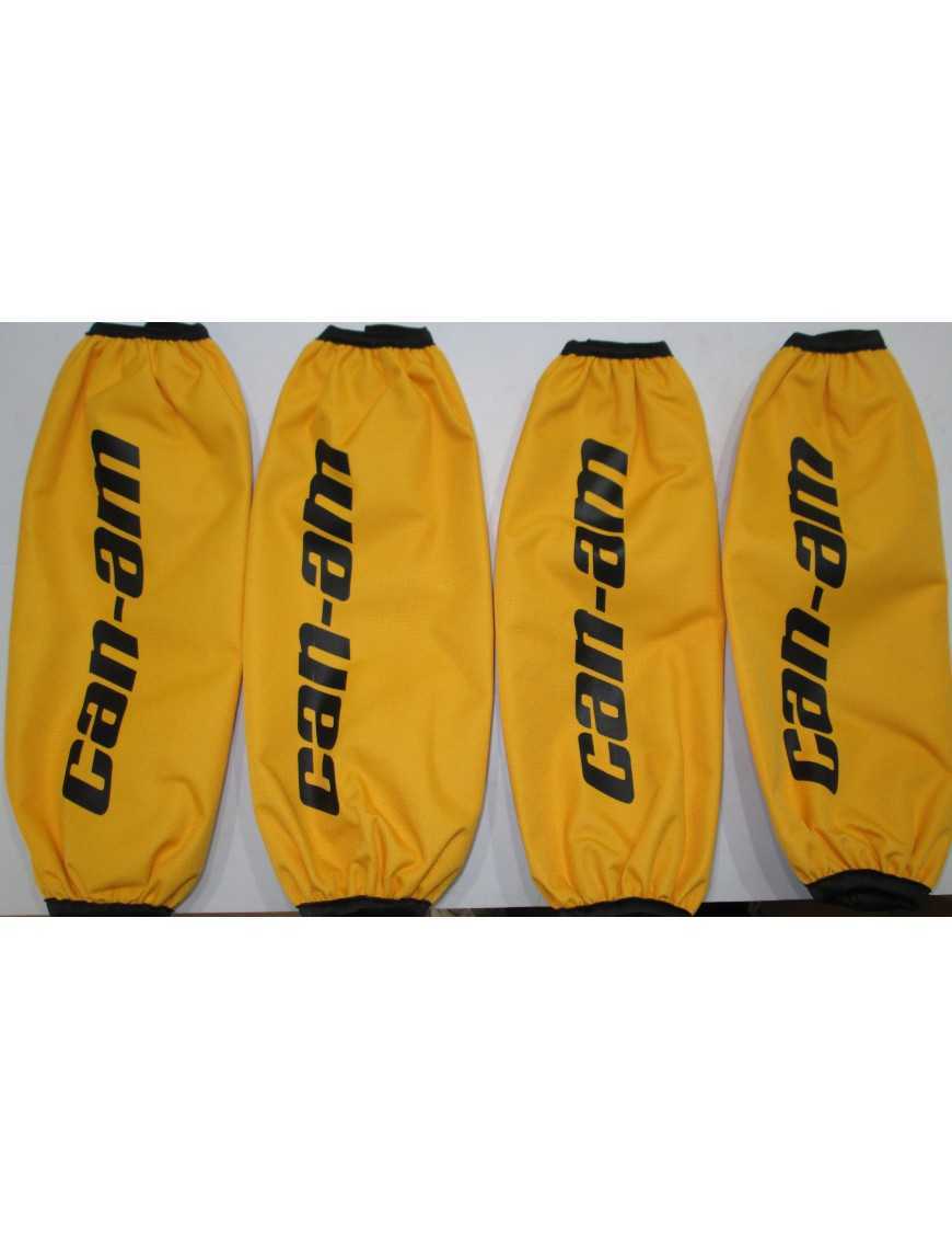 Shock Covers Can Am Outlander Renegade Yellow Shock Covers Can Am Outlander Renegade Yellow