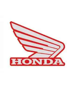 Sticker Honda wing silver...