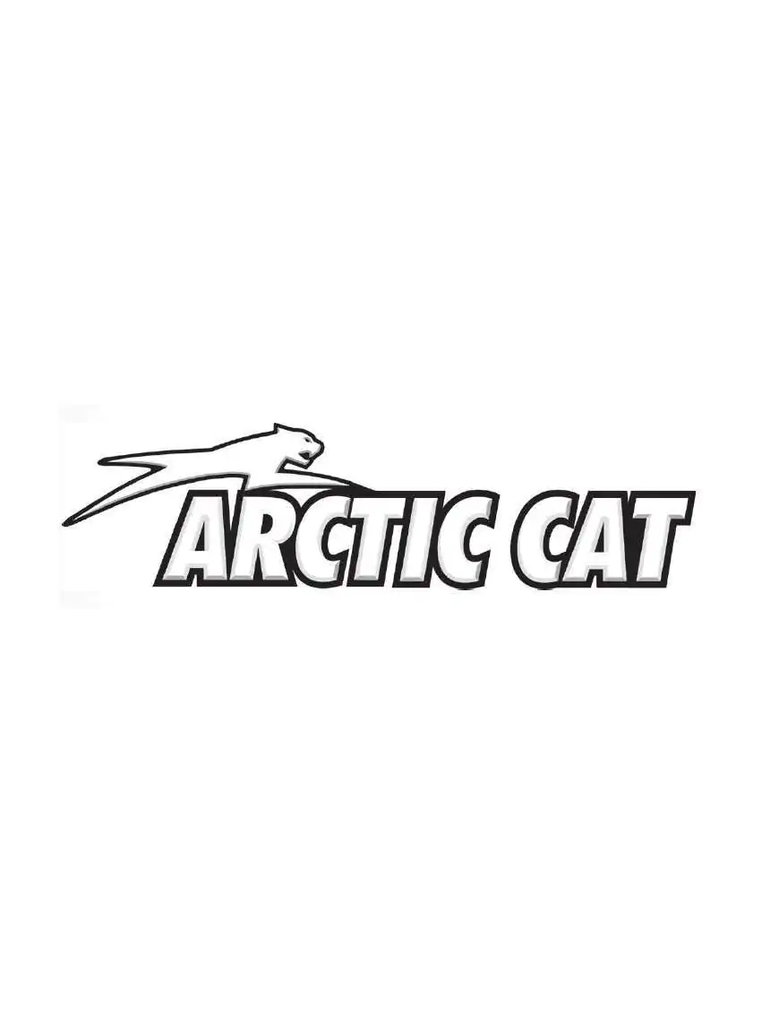 Naklejka Arctic Cat prawa 320 mm | Szekla4x4.pl