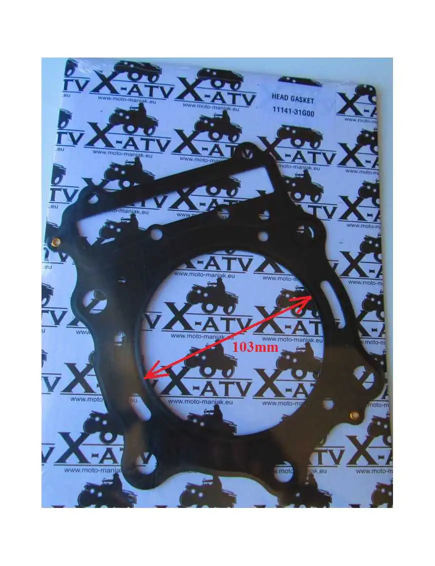 Head Gasket for Suzuki Kingquad 750 11141-31G50 Replacement