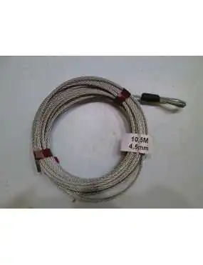 Steel Cable for Winch 4.5mm 10.5m