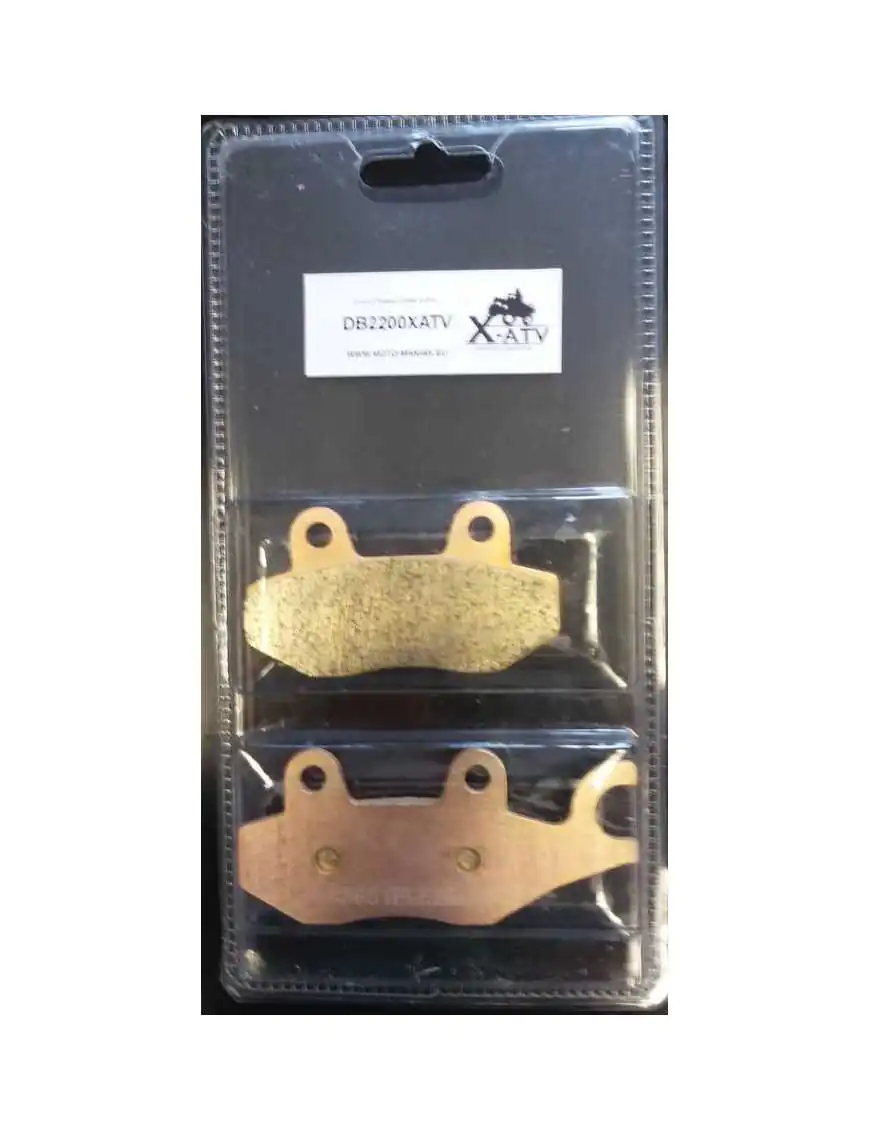 Brake pads Kawasaki Bruteforce KFV 750 Yamaha Raptor 700 DB2200