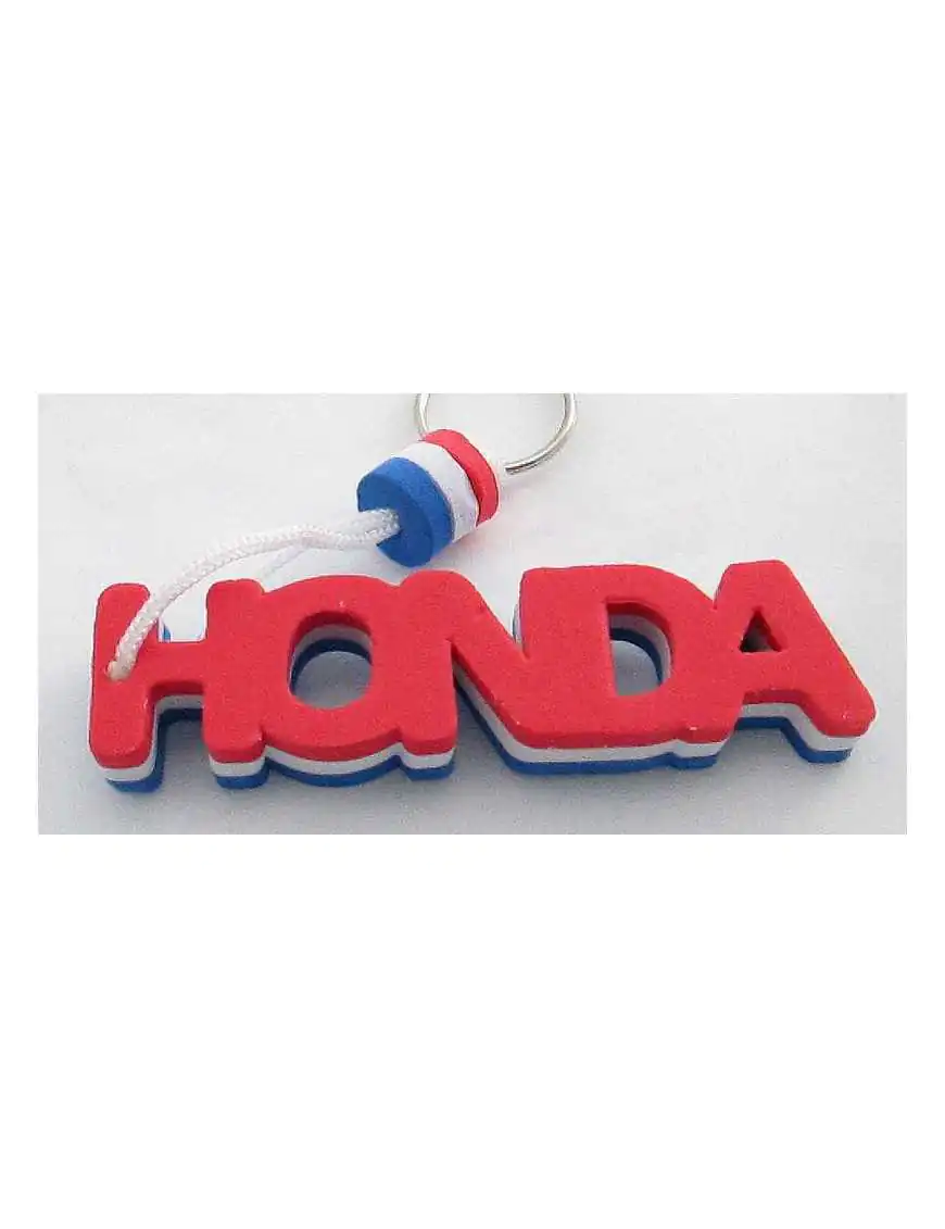 Foam keychain unsinkable Honda