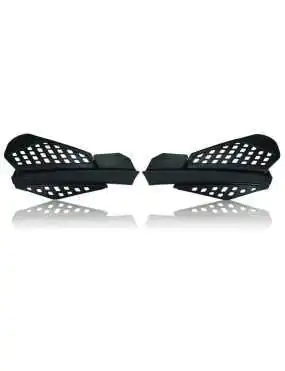 Hand guards by X-ATV in black color with aluminum mounting kit