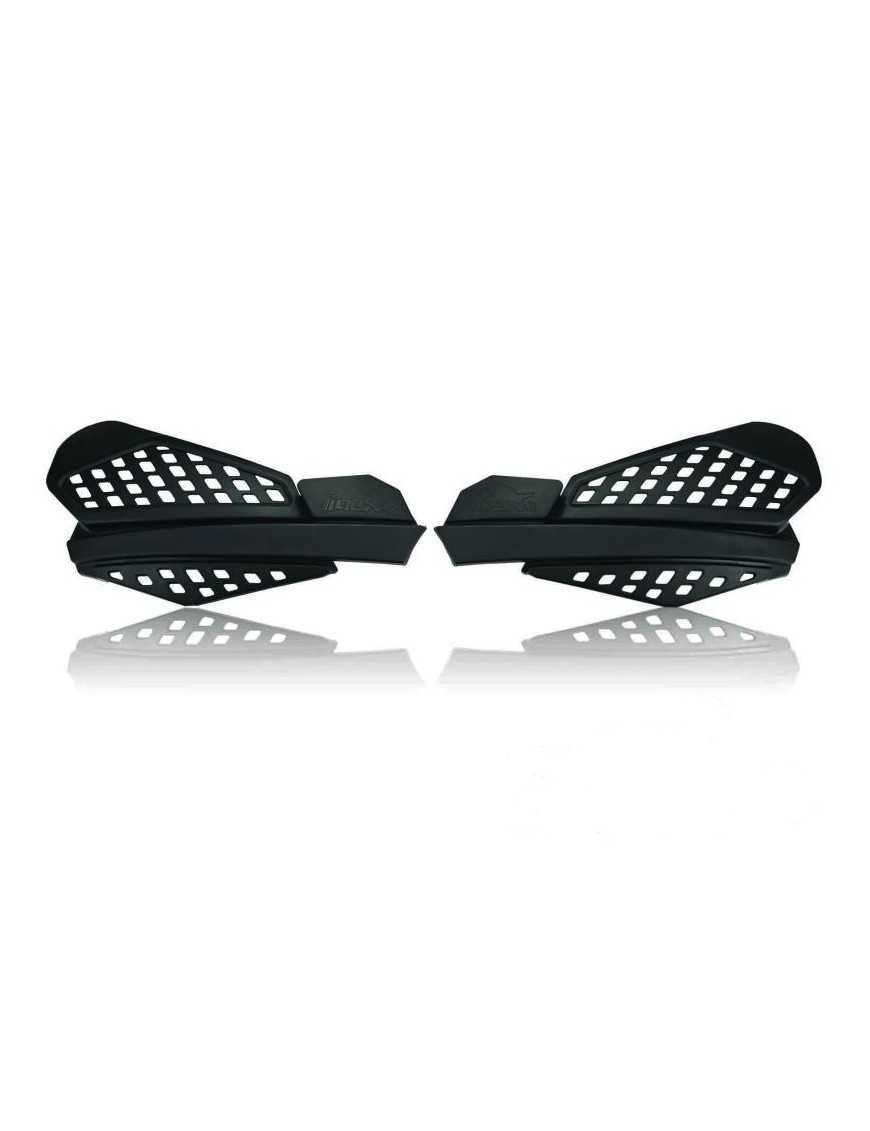 Hand guards by X-ATV in black color with aluminum mounting kit