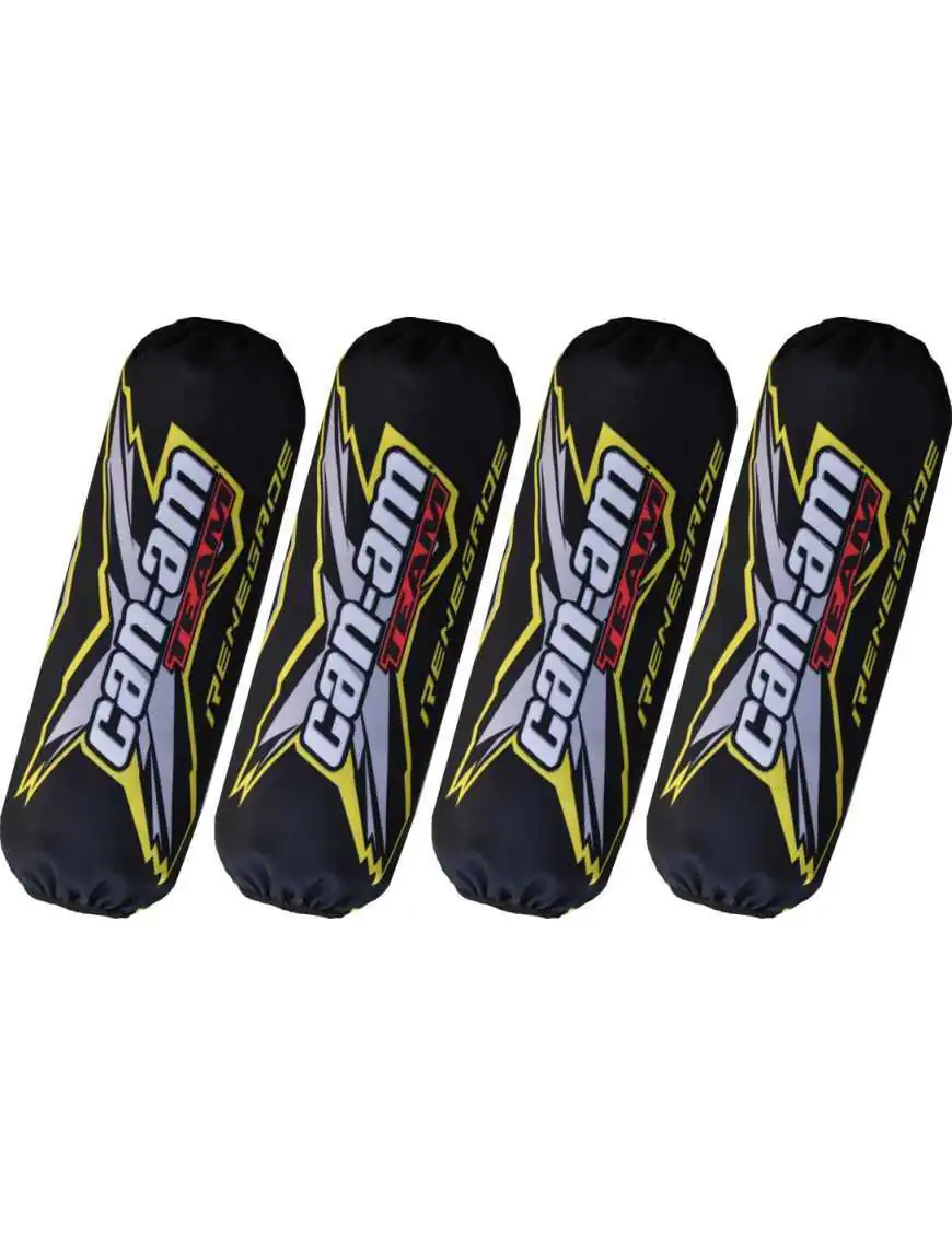 Shock Covers Can-am Renegade black yellow new model