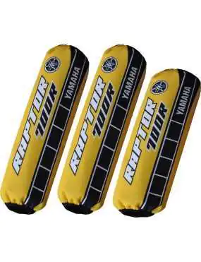 Shock Covers Yamaha Raptor 700 yellow new model