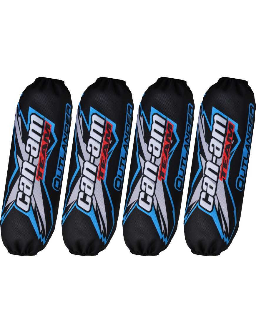 Shock Covers Can-am Outlander black blue new model