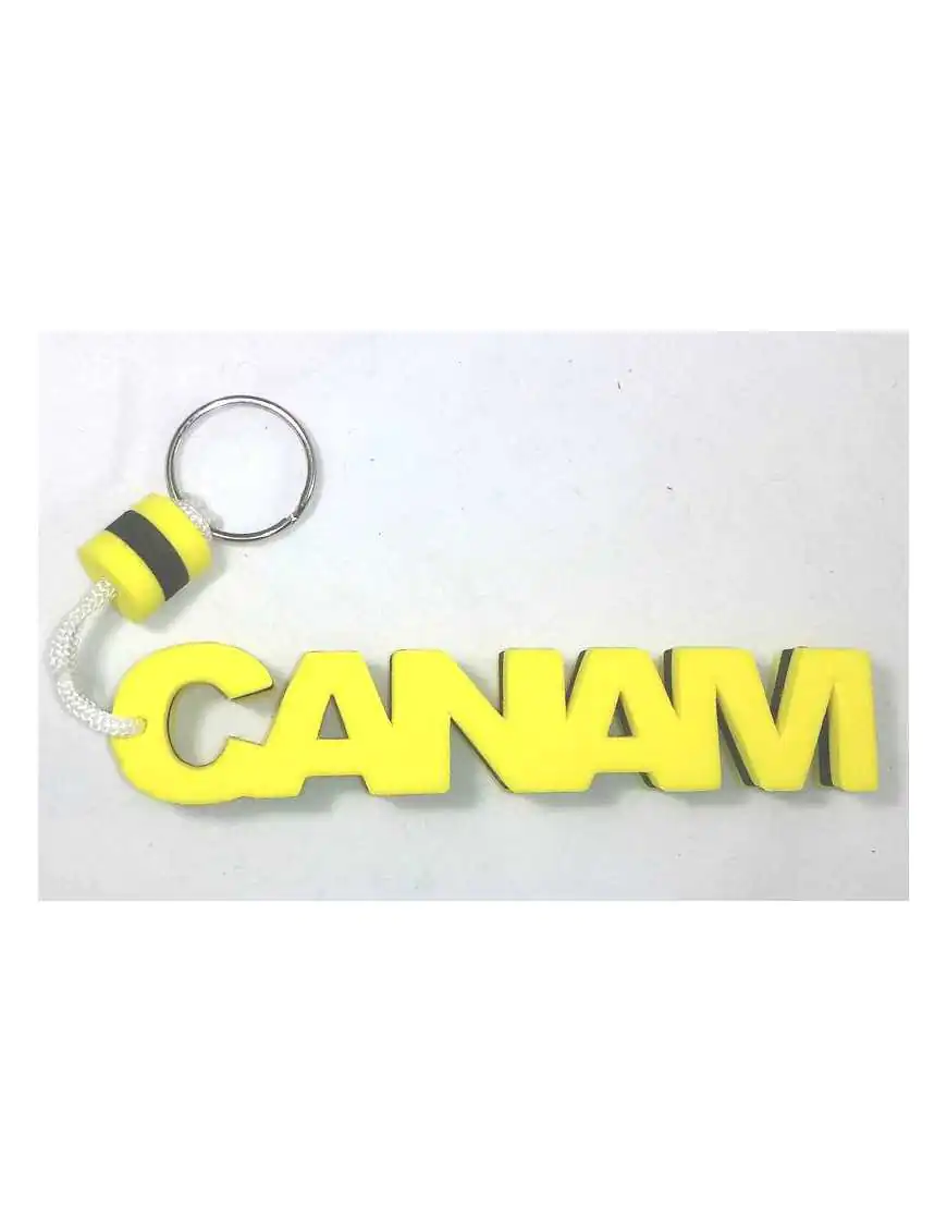 Foam keychain unsinkable Can-Am new design novelty