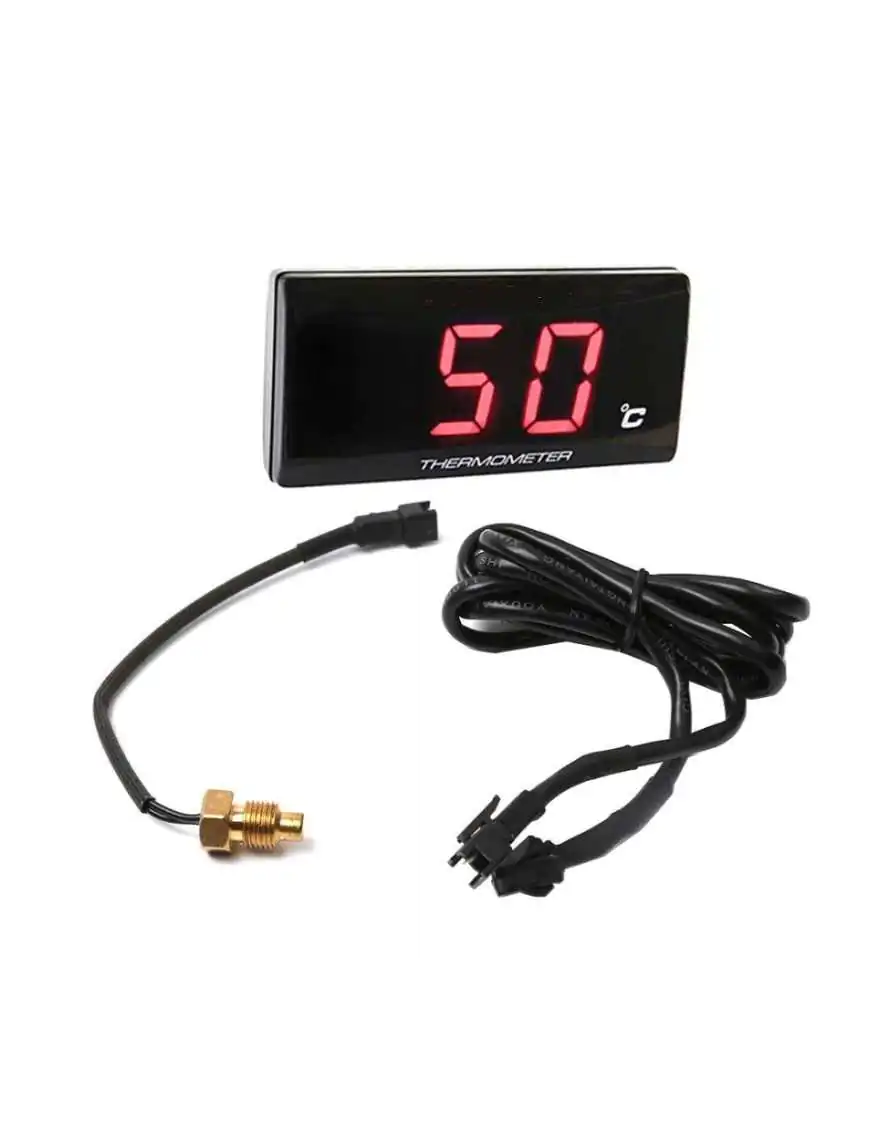 Electronic Thermometer Red Display with Sensor