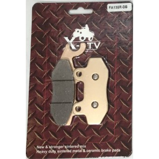 Klocki hamulcowe Kawasaki KVF 750 Suzuki LTR 450 Yamaha Raptor 700 YFZ 450 FA135R DB2200 prawa strona