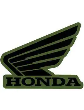 Sticker Honda green left...