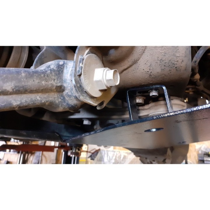 Osłona chłodnic, silnika i przedniego mostu Lexus GX470 2002-2009 aluminiowa