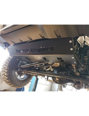 Osłona chłodnic i stabilizatora STANDARD Jeep Wrangler JL 2018- czerwona