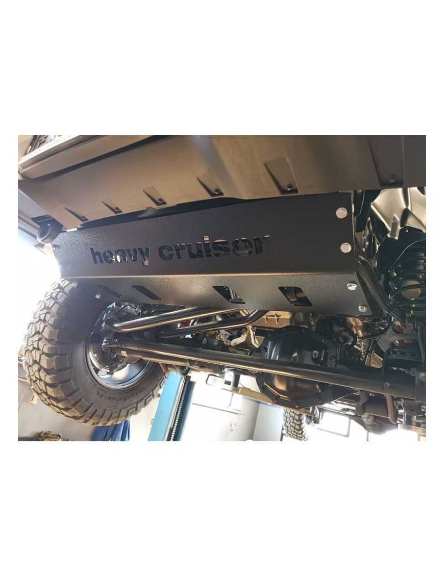 Osłona chłodnic i stabilizatora STANDARD Jeep Wrangler JL 2018- czerwona