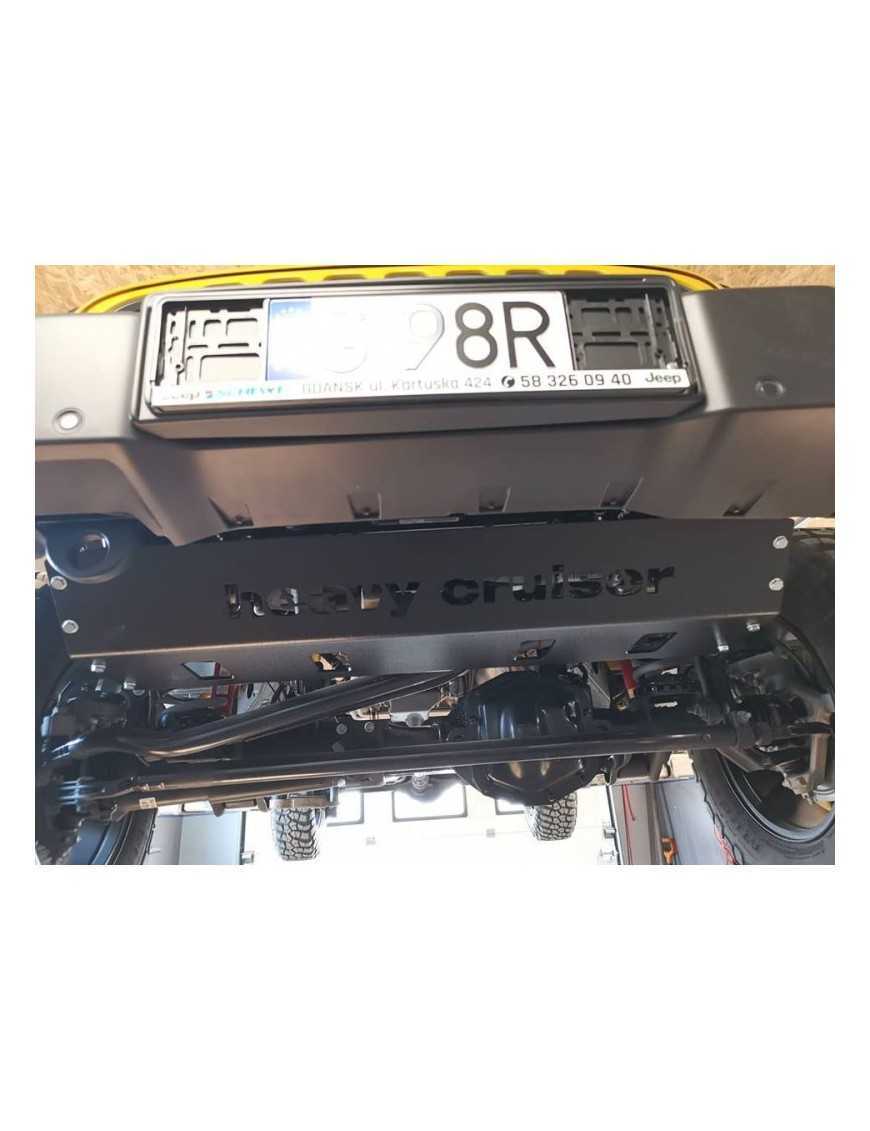 Osłona chłodnic i stabilizatora STANDARD Jeep Wrangler JL 2018- czerwona