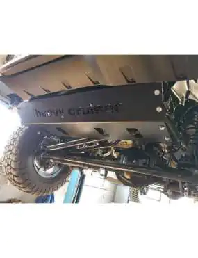 Osłona chłodnic i stabilizatora STANDARD Jeep Wrangler JL 2018- aluminiowa