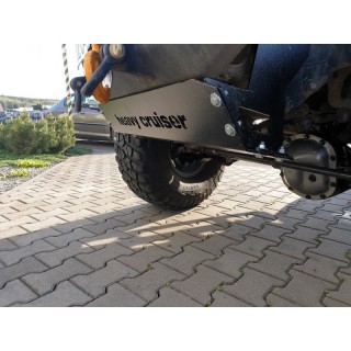Osłona chłodnic, drążków i przekładni kierowniczej Jeep Wrangler TJ LJ 1996-2006