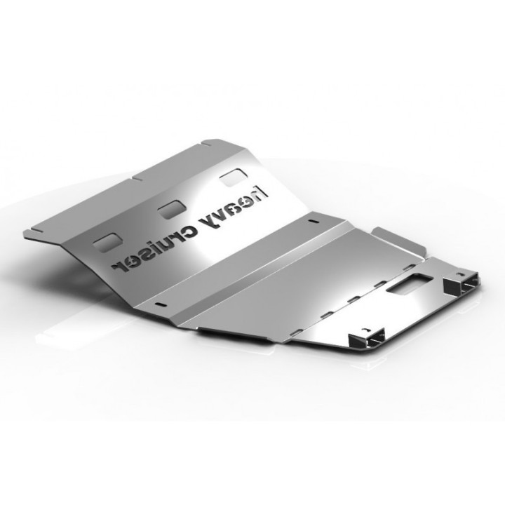 Osłona silnika i przedniego mostu STANDARD Jeep Commander XK XH 2005-2011 aluminiowa