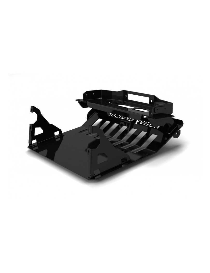 Jeep Commander XK 2005-2011 osłona czołowa z płytą montażową wyciągarki Jeep Commander XK 2005-2011 osłona czołowa z płytą montażową wyciągarki