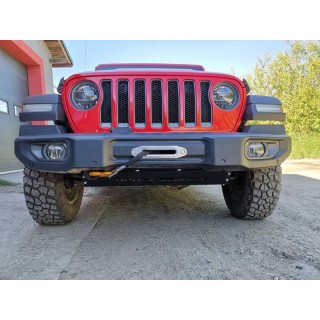 Jeep Wrangler JL 2018- płyta montażowa wyciągarki pod zderzak EU