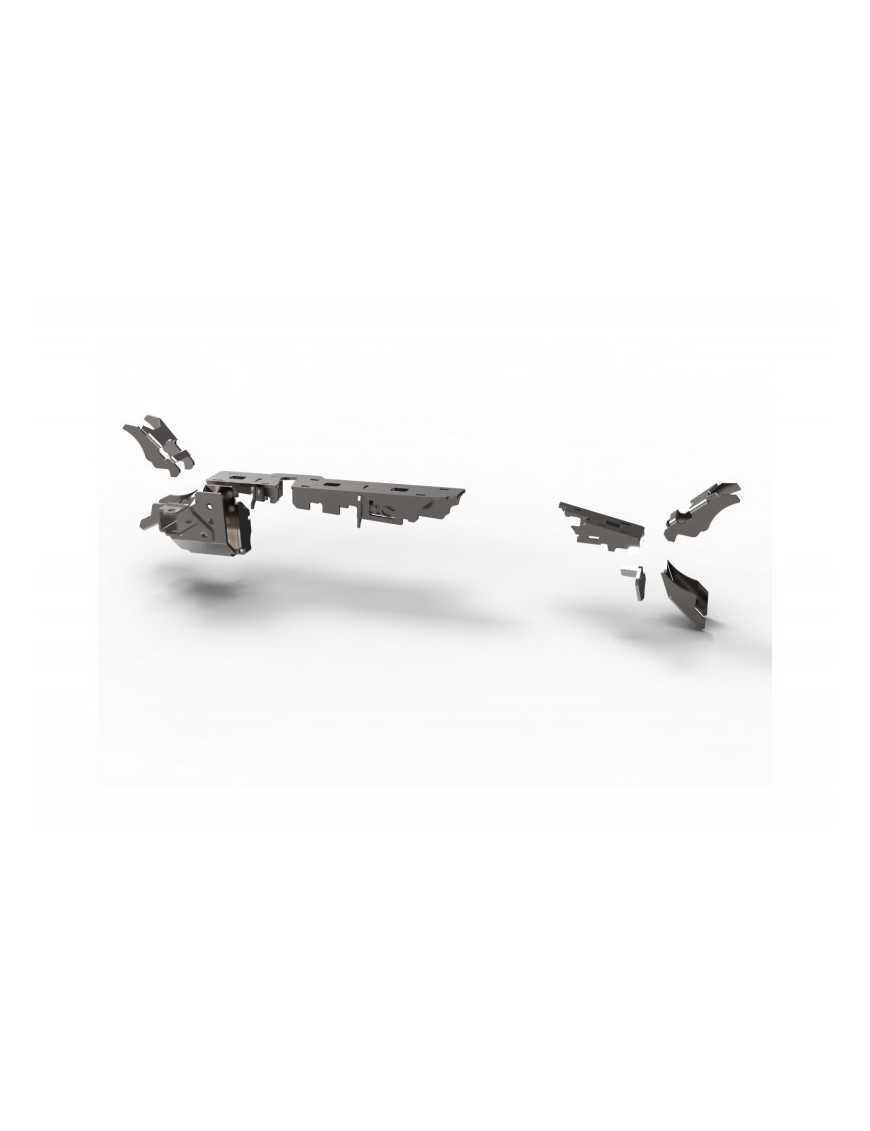 Wzmocnienia przedniego mostu Dana 44 Jeep Wrangler JK Rubicon 2007-2018 zestaw 2 Wzmocnienia przedniego mostu Dana 44 Jeep Wrangler JK Rubicon 2007-2018 zestaw 2