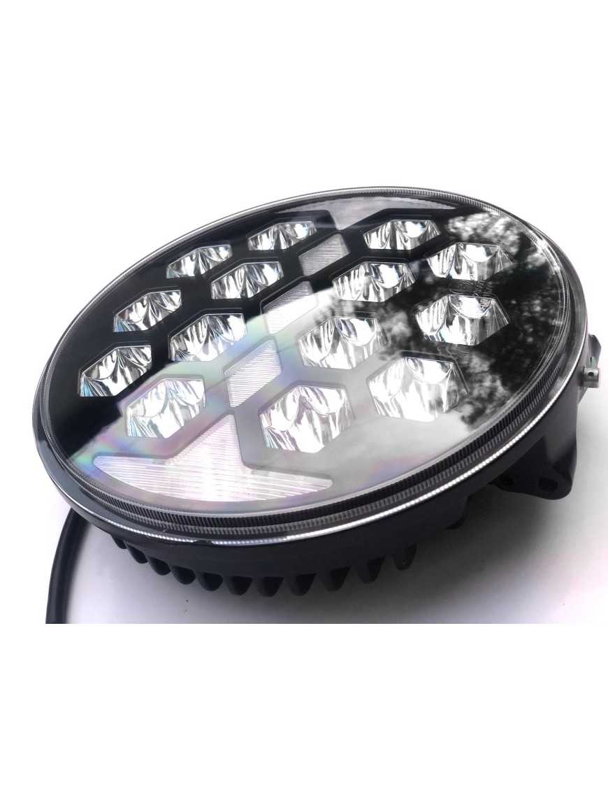 BAT LIGHT LED reflektor szperacz lampa 12/24V 103W 7480 LM