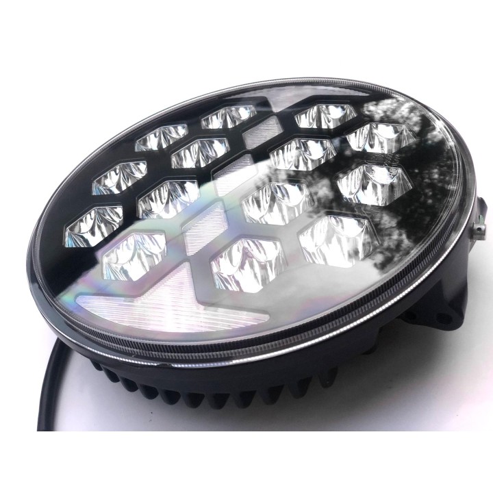 BAT LIGHT LED reflektor szperacz lampa 12/24V 103W 7480 LM