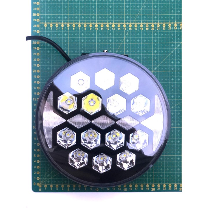 BAT LIGHT LED reflektor szperacz lampa 12/24V 103W 7480 LM