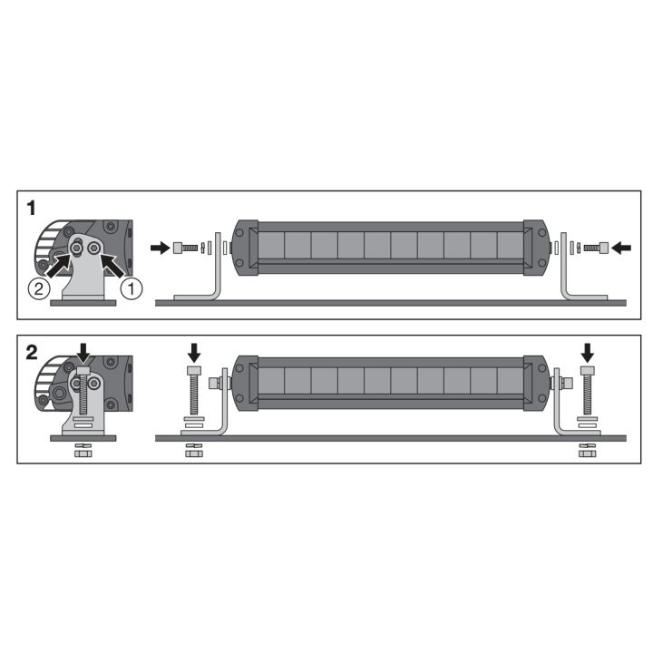 Lightbar FX250-SP Osram 30W 2700lm 9x40x7,7 z Homologacją ECE