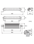 Lightbar FX250-SP Osram 27W 1500lm 27,5x6,7x3,6 z Homologacją ECE