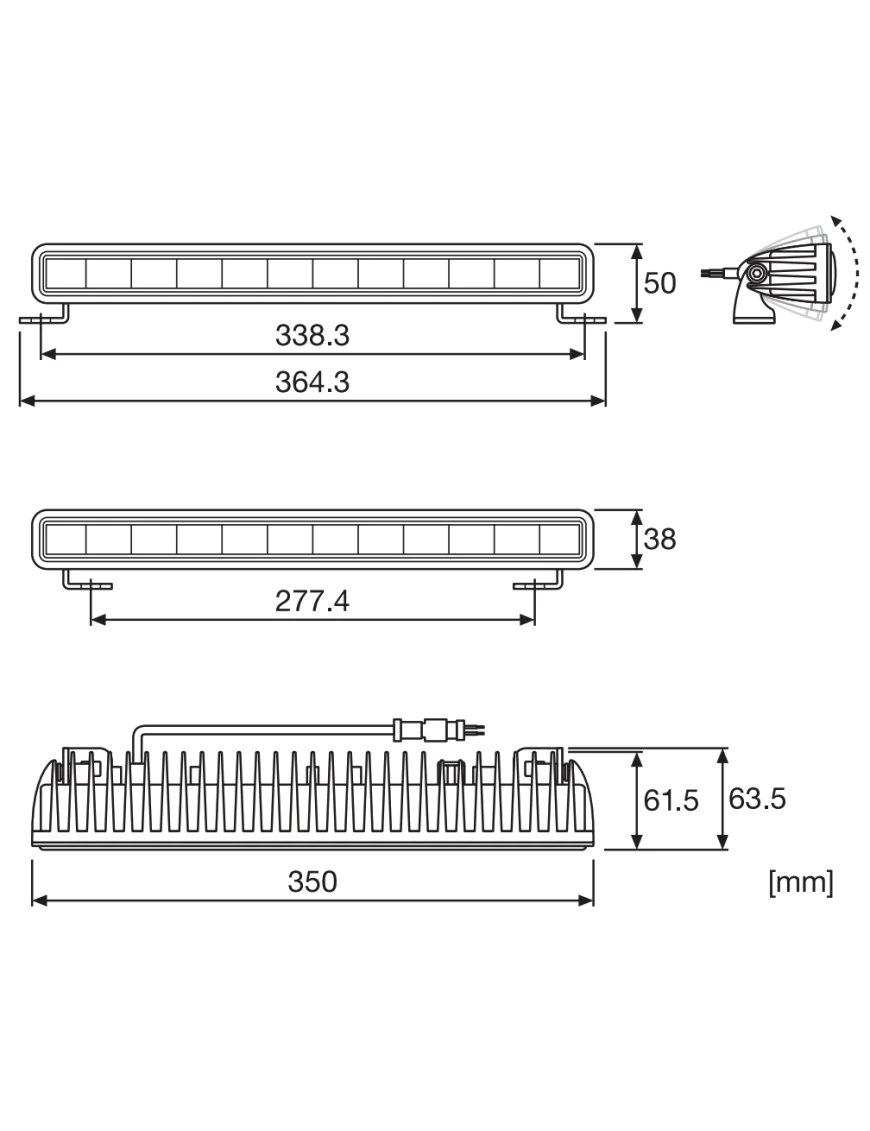 Lightbar SX300-SP Osram 