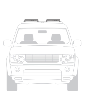 Lightbar SX300-SP Osram 30W 2600lm 6,2x35x3,8