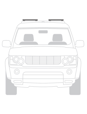 Lightbar SX500-SP Osram 45W 3900lm 6,2x55,6x3,8