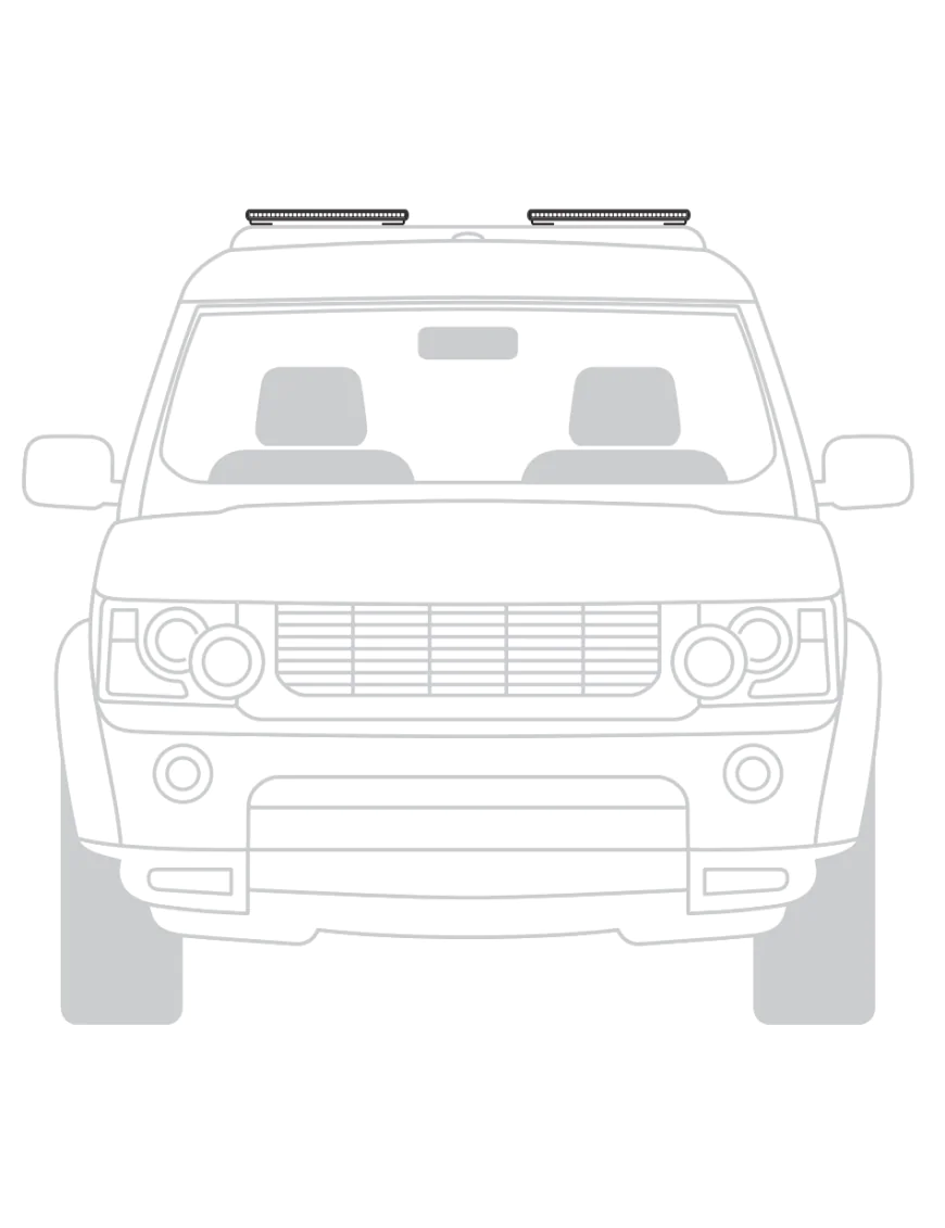 Lightbar SX500-SP Osram 45W 3900lm 6,2x55,6x3,8